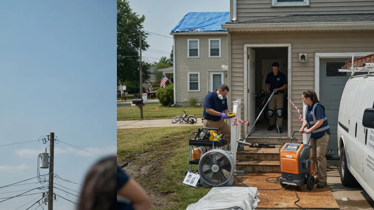 Water Damage Repair in Robbinsville, NJ near me